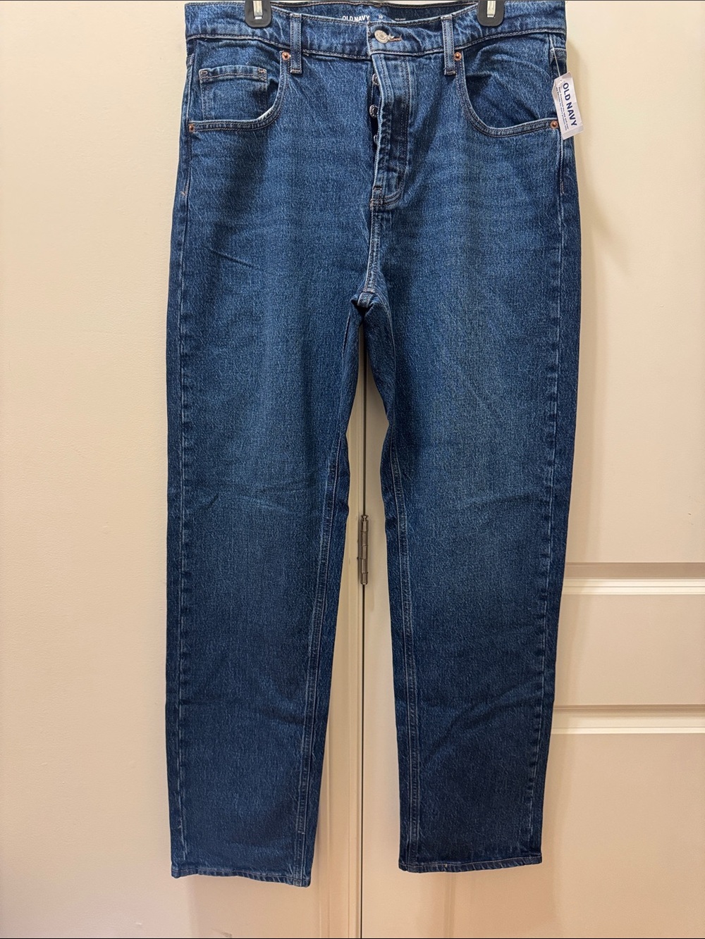NWT Old Navy Women The Slouchy Straight Jeans